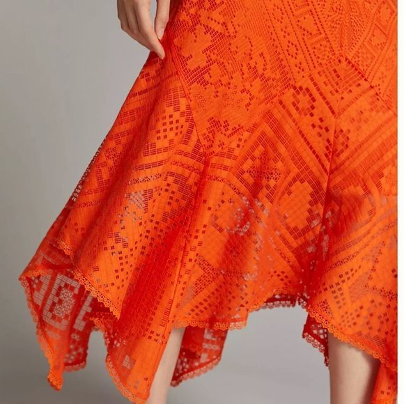 ANTHROPOLOGIE Lace Maxi Dress - Picture 4 of 5